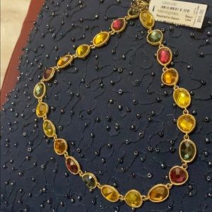 ✨Bloomingdales Multicolor Gold Necklace ✨